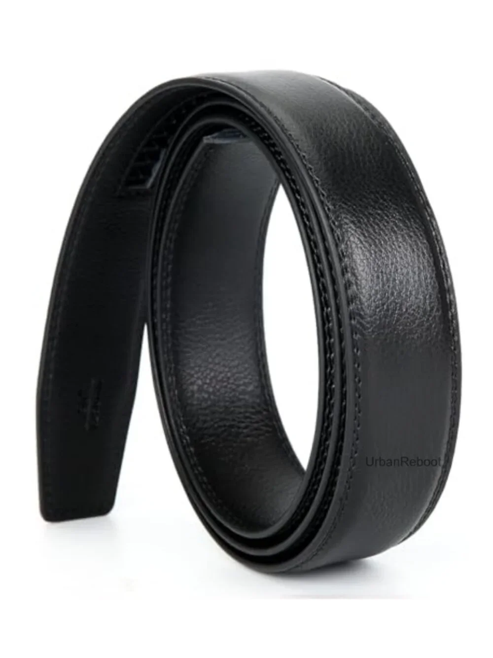 Men's Ratchet Belt Strap Replacement 3cm Wide Leather